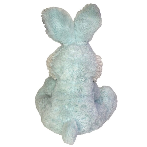 Best Made Toys Bunny Rabbit Plush Stuffed Animal Blue w/Carrot Easter Soft Toy - Picture 3 of 12